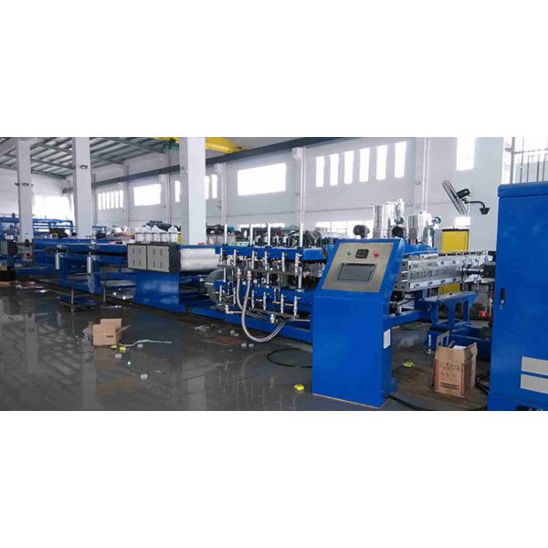 PC PP Flute Hollow Profile Sheet Board Extrusion Machine Extruder