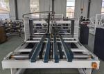 PLC Program Control Carton Folding Gluing Machine Adjusted Conveniently