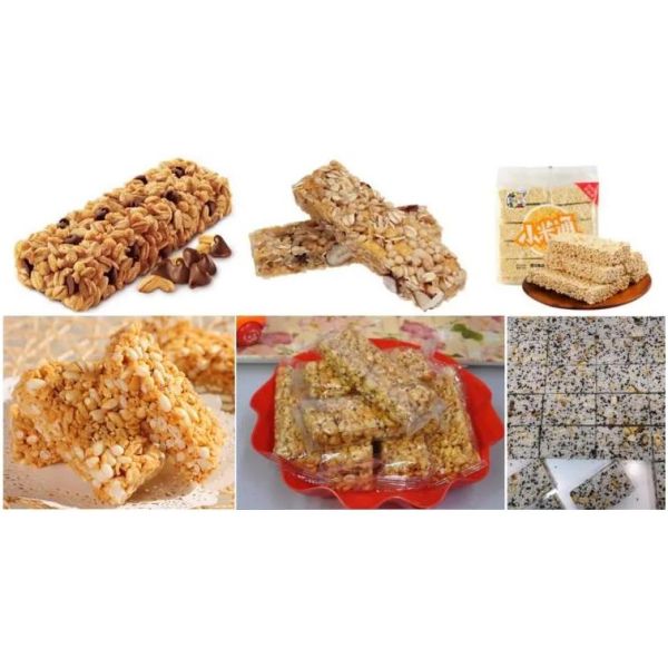 Automatic Cereal Bar Making Machine , snacks manufacturing machine