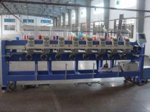 Quality High Speed Tubular Embroidery Machine For Work Uniforms 8 Inch Monitor for sale