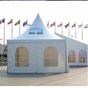 Quality Combined Pagoda Event Tent French Window Sidewalls Activity Festival Use for sale