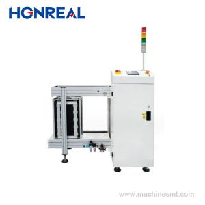 Quality PLC Control SMT Magazine Loader , Automatic PCB Loader With SMEMA Port for sale