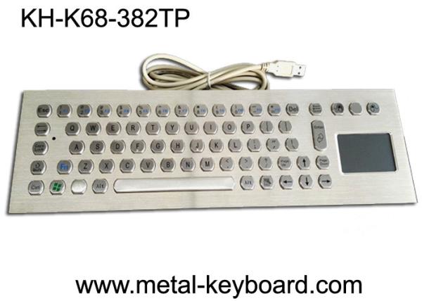 Buy Computer Industrial Keyboard with Touchpad , 70 Keys Waterproof Keyboard With Touchpad at wholesale prices