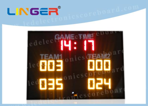 Buy Small Size with Easy IR Remote Led Electronic Scoreboard with Hanging Brackets at wholesale prices