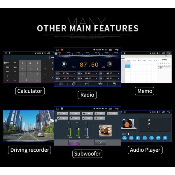 2008-2015 2007 Honda Fit Android Radio 10 Inch Headunit Device Double 2 Din Octa-Core Quad