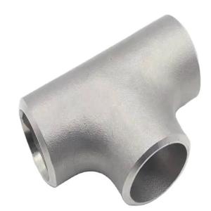 Quality DIN Standard CUNI 90/10 Copper Nickel Equal Tee  1 1/2 Inch Galvanized Pipe Fittings for sale