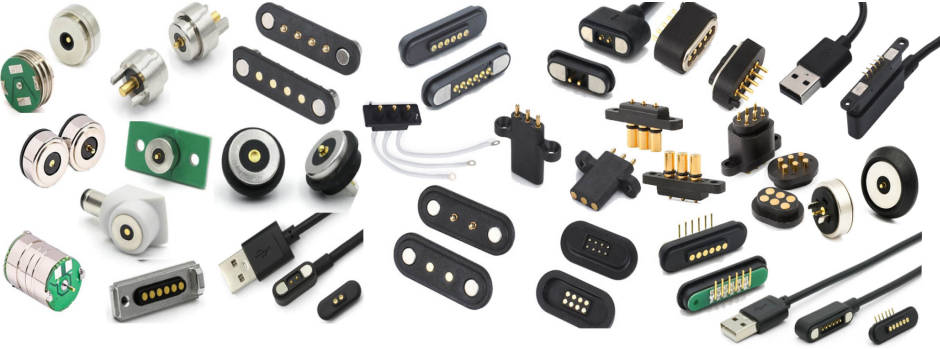 50mohm Max Contacts Resistance Custom M812 Pogo Pin Magnetic Power Connector for Long-lasting Durability