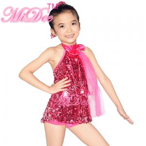 China Kids Jazz & Tap Dance Costumes Short Tight Dance Pants Dress Party Dresses on sale