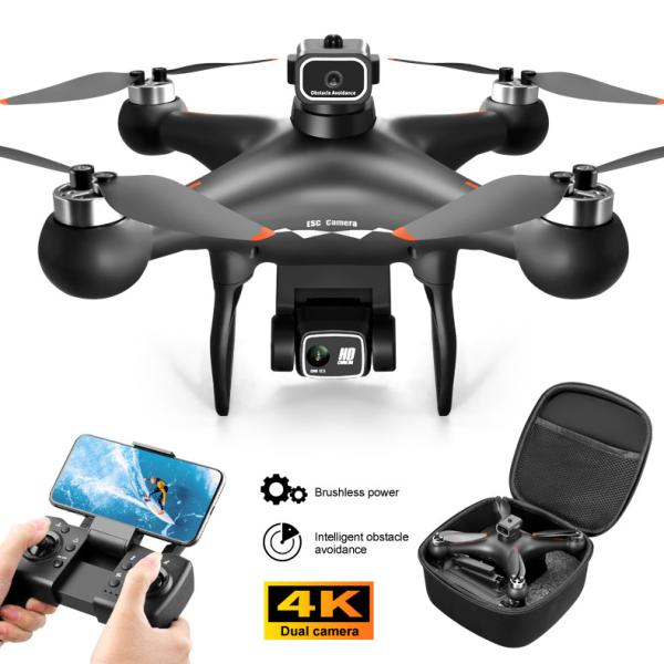Buy Portable Drones Obstacle Avoidance Remote Control With Dual Camera Optical Flow UAV at wholesale prices
