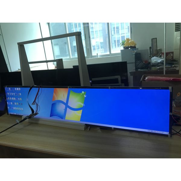 Bar Type Large Screen Monitor , High Brightness HD 16.7M Colors Led Display Screen