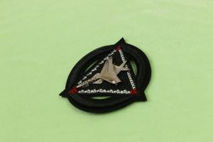 Quality 6cm Embroidered Circle Patch , Multiapplication custom embroidered badges for sale