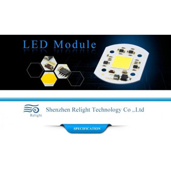 High CRI 120V 30W 3000lm Aluminum AC LED Module For Ceiling Light Customized Specialised