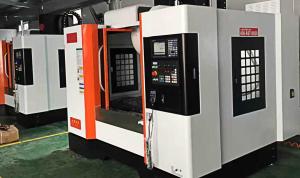 Quality High Efficiency Box Way CNC Vertical Milling Machine For Heavy Cut Processing for sale