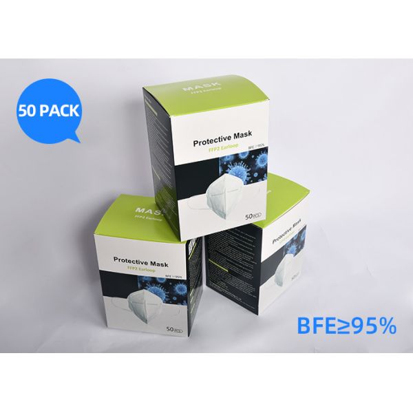 Dustproof And Breathable FFP2 Face Mask Quality Non-woven Fabrics Low Sensitivity
