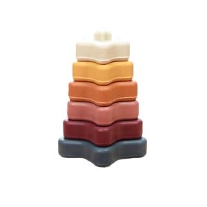 Quality Squeeze Play with Early Educational Learning Silicone Stacking Tower for sale