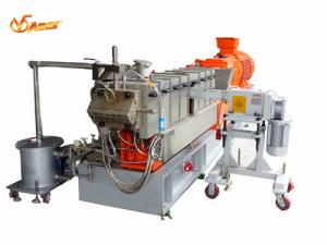 China PPA / PPS / PEEK Plastic Compounding Machine , Precious Plastic Extruder With GF / CF on sale