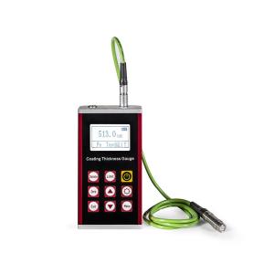 China Metal Shell 0.1μM Paint Thickness Tester  Meter Gauge With Fe NFe Function on sale