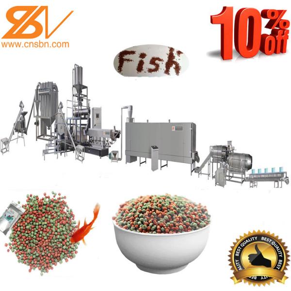 Buy Floating Sinking Fish Feed Processing Machine Maker Processing Machinery Plant at wholesale prices