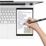 Fingerprint Student Laptop Computers With 15.6" IPS 7" Touch Screen Dual Screen