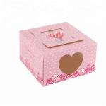 Handmade Folding Custom Cardboard Display Boxes With Clear Window