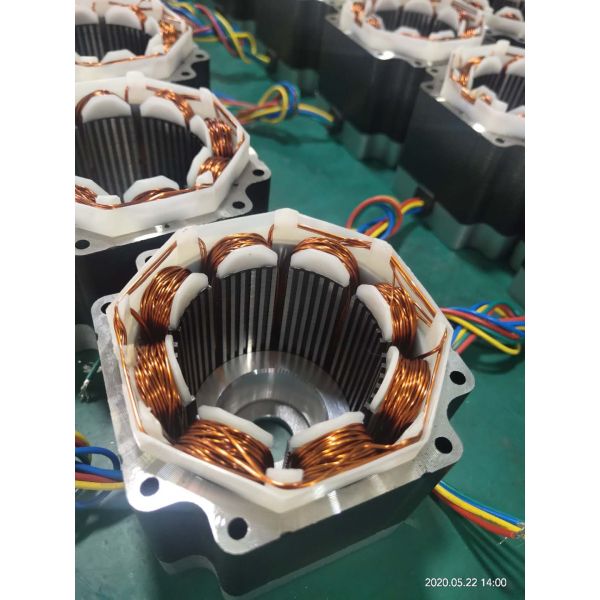 Nema34 Cnc Stepper Motor 637oz.In 4.6N.M 4.2A 8-Wires 78mm Length For Cnc router