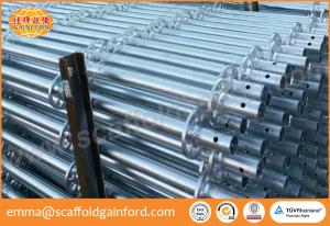 Quality Indonesia project use scaffolding construction ring lock standard vertical for ring lock scaffold system for sale