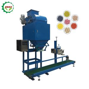 China Efficient Wood Pellet Packing Machine High Power PLC Control System on sale