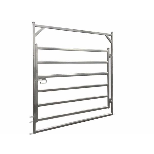 HDG Sheep / Cattle Yard Panels Stockyard Corral Panel With Oval Tubing