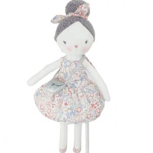 Quality 43cm Soft Doll Plush Toy Baby Girl Plush Doll Wearing Beauty Dress for sale