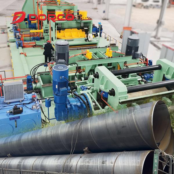 Buy Advanced Automatic Alarm Device Spiral Weld Pipe Mill Steady Operation at wholesale prices