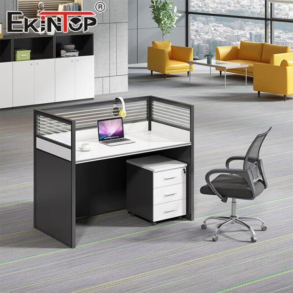 Buy Modern Office Space Design Partitioned Office Desks Small Desk Table at wholesale prices