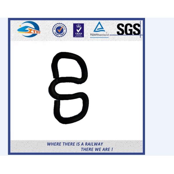 Oxide Black / Plain Elastic Rail Clips / Rail Nabla Clip GB/T1222