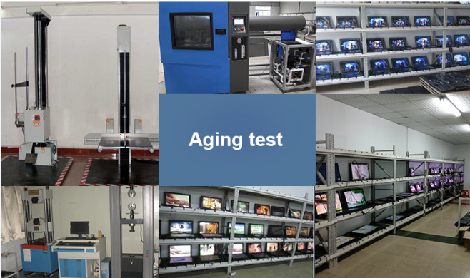 Full HD 24" Industrial Touch Screen Monitor TFT Panel VGA/ DVI/HDMI Input IR Pcap