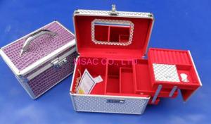 Quality Aluminum Cosmetic Cases/Cosmetic Cases/ Cosmetic Train Cases/Beauty Cases for sale