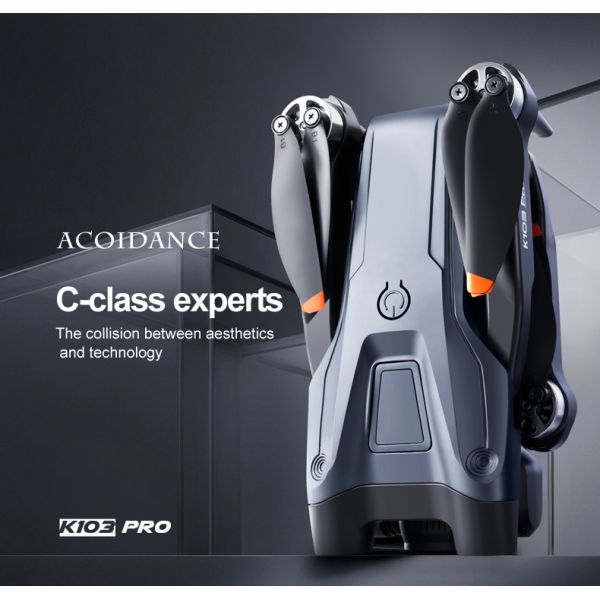 K103 Pro Aerial Drone 8k HD Camera GPS Obstacle Avoidance RC Helicopter FPV Wifi Professional Foldable Quadcopter Toy