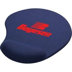 Quality Solid Jersey Gel Mouse Pad With Wrist Rest for sale
