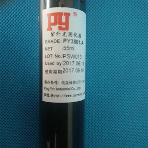 China Black Color 50CC UV Cured Glue , Waterproof Glue For Glass Clean / Dry on sale