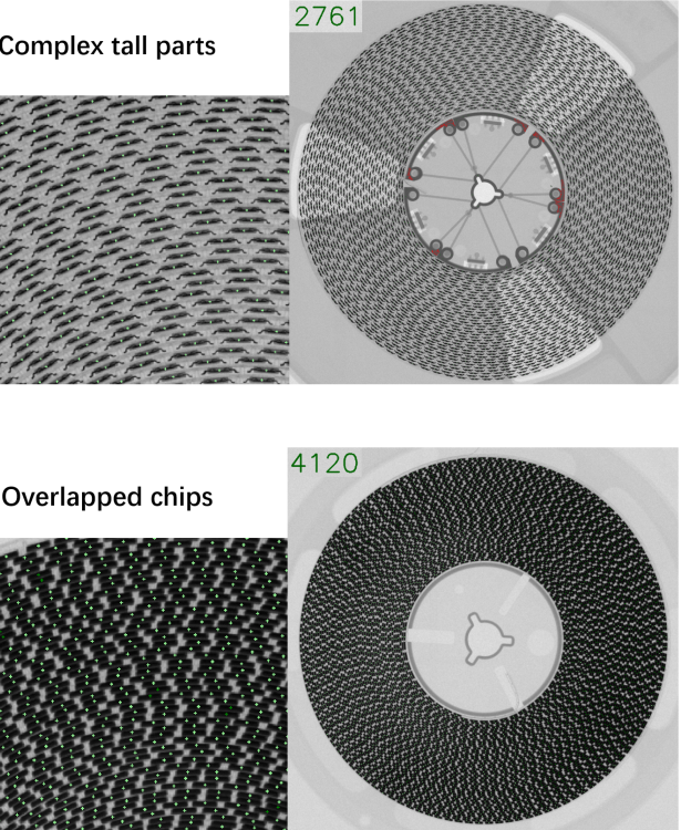Automated Microfocus X Ray Parts Counter With 430mm Area And 17 Inch FPD