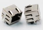 Right Angle RJ45 8P8C Modular Jack Tab Up Latch Direction For LAN Network Switch