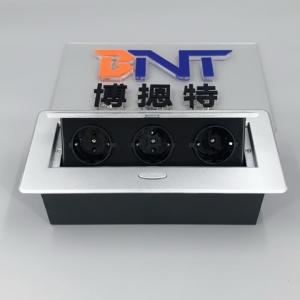 Quality hight quality new design tabletop flush mount pop up uk power socket outlet for confrence room table for sale