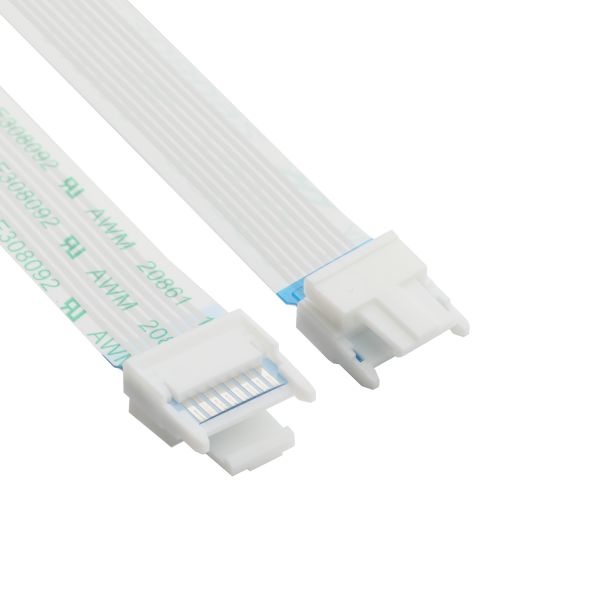 FFP / FPC HS100-L08N-N62 Black To White IS100-L08T-C46-C Pitch 1.0mm OEM / ODM