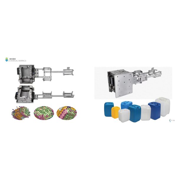 Extrusion Custom Made Plastic Jerry Can Blow Molding Mould