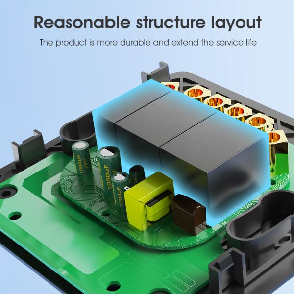 Tuya WiFi switch RF433 control Timing Voice App Alexa, Google Home Smart Home No Neutral Wire WiFi EU Wall Switch