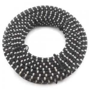 China 40pcs beads No. 12.0*40 diamond wire for granite stone quarry and cutting wire saw machine on sale