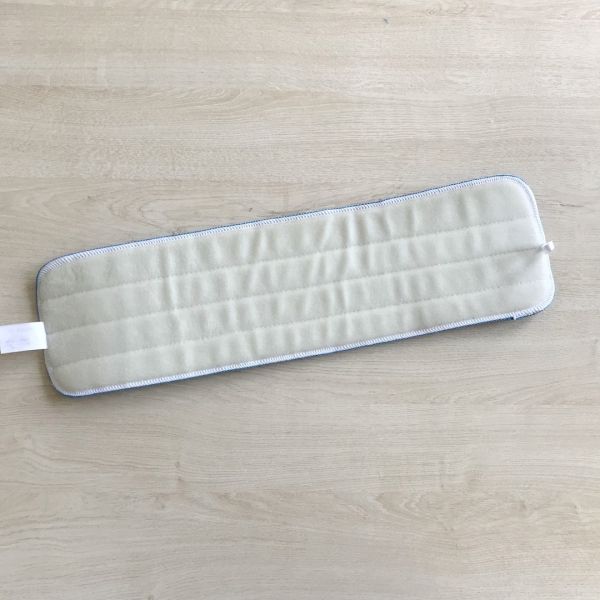 100% polyester absorb water flat mop house keeping wet mop Chinese suppiler with scrape