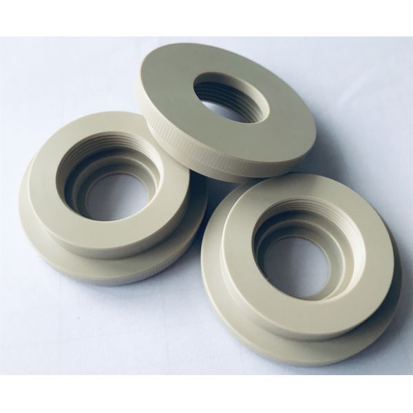 Custom Peek Tubing CNC Machining Parts For Chemical Machine Fittings