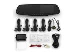4.3" TFT LCD Screen Dual Record Parking Sensor DVR with Tracking Line and Voice
