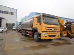 16CBM Bitumen Distribution Tanks Trucks And Trailers Howo 10 Wheel Three