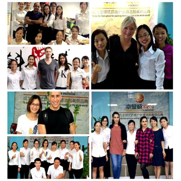 Environmental Round Flower Box Lid And Handle Paperboard Spot UV Cylinder Shaped