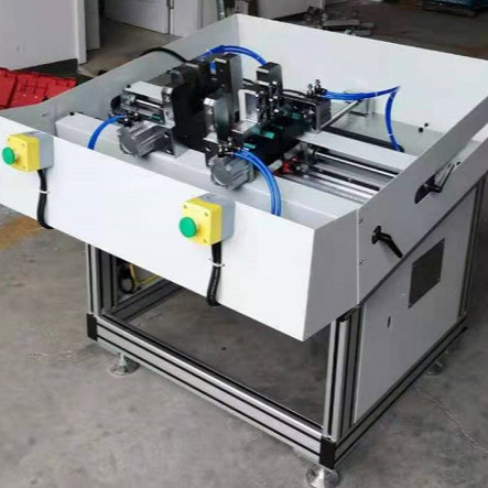4 Side Automatic Edge Trimming Machine 0.6MPa Edge Cutting Machine For Air Conditioning Cartridges